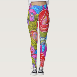Leggings Beaux hérissons traditionnels