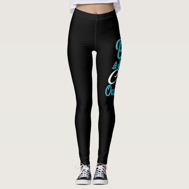 Leggings Bébé Son Froid Dehors (Devant)