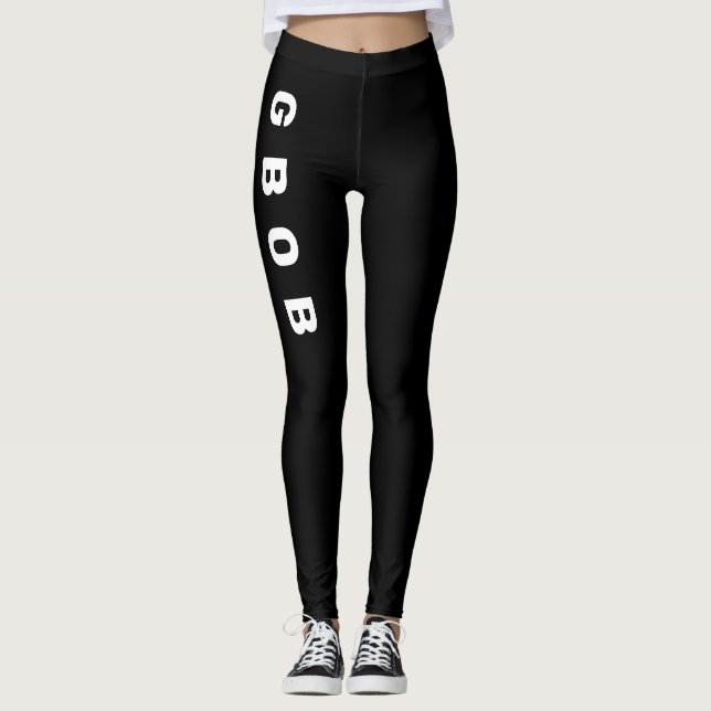 Leggings because the LADIES, DUH!! (Front)