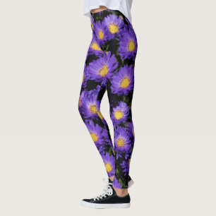 Leggings Belle marguerite violette Michaelmas
