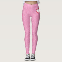 Belles bandes diagonales roses avec coeur