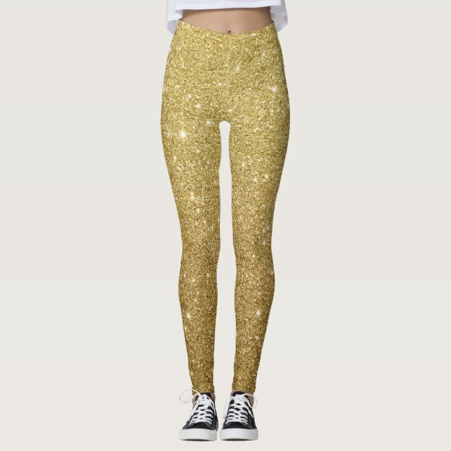 Leggings Belles Légendes d'or (Devant)