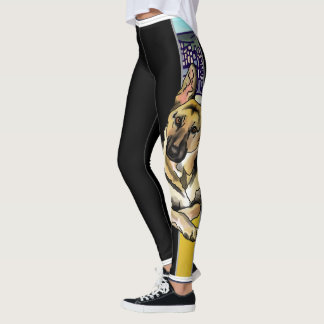 Leggings Berger allemand, Honolulu Hawaï (ajoutez le nom