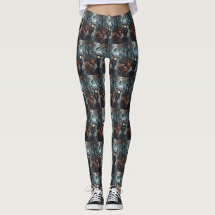 Leggings Bichon Frise Riding Moto Halloween Scandale