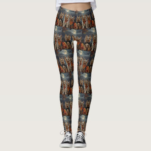 Leggings Biewer Terrier Halloween Épouvantable 