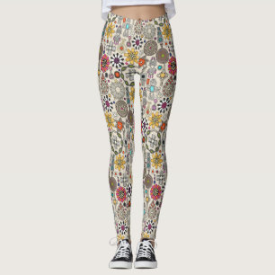 Leggings bijou boho trésors lin