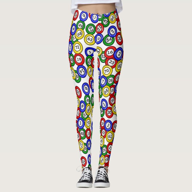 Leggings BINGO Balls (Devant)