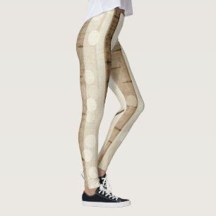 Leggings Birch-Tree-Motif-  Zazzle_Growshop.
