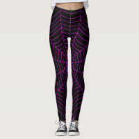 Black neon rose chaud toile d'araignée Halloween m
