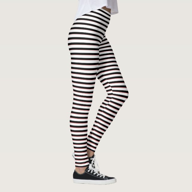 Leggings Black stripes  (Droite)