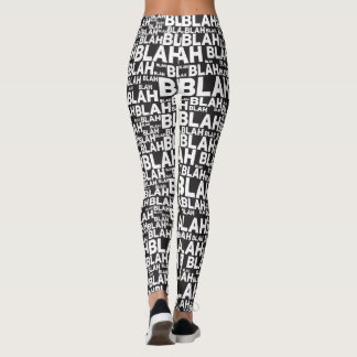 Leggings Blah Blah motif design BIG BUNDLE