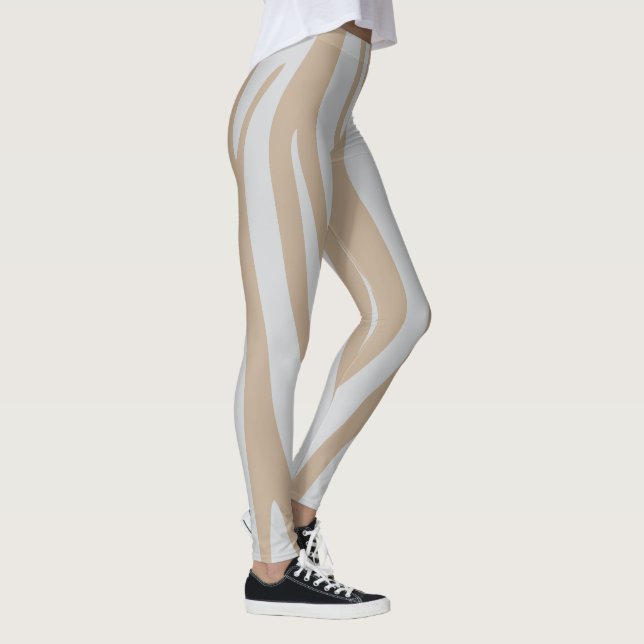 Leggings blanc beige (Droite)