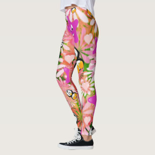 Leggings blancs de pingouin