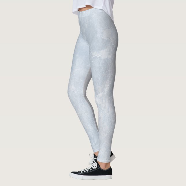 Leggings blancs givrés (Gauche)