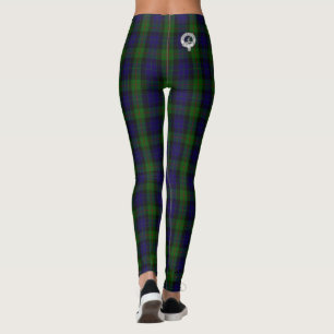 Leggings Blason et tartan du clan Gunn