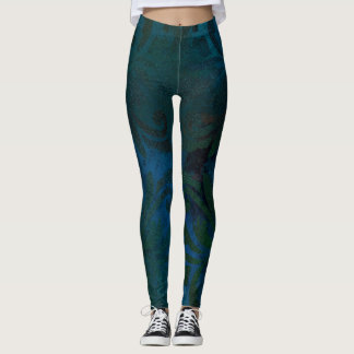 Leggings bleu