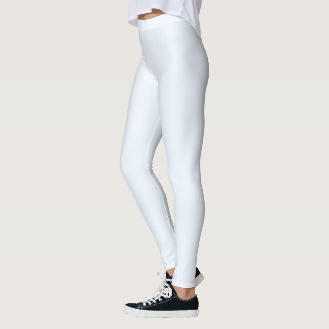 Leggings bleu d'Alice (uni) (Gauche)