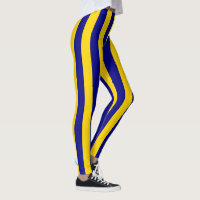 Bleu de Californie et bandes verticales d'or