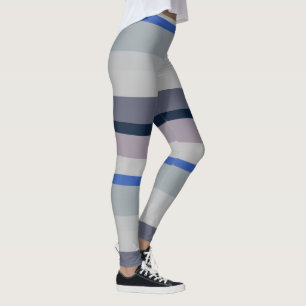 Leggings Bleu et Violet