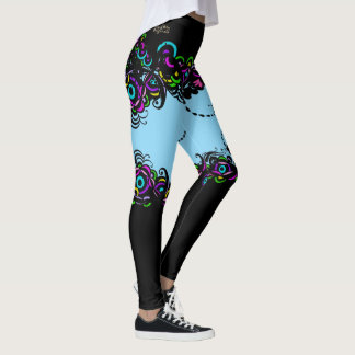 Leggings bleu Isabella