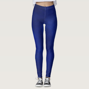 Leggings Bleu Profond Pour Correspondre Henna Mandala Débar
