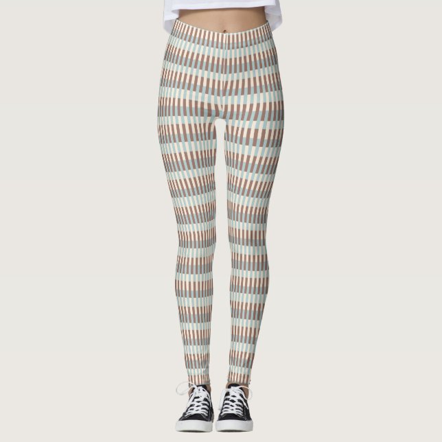 Leggings Bleu Tan Brown (Devant)