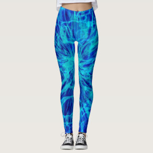 LEGGINGS BLEU TIE DYE