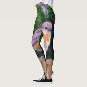 Leggings Bleuet de l'Est en neige - Photo originale