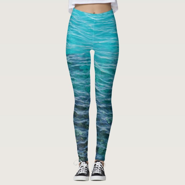 leggings bleus (Devant)