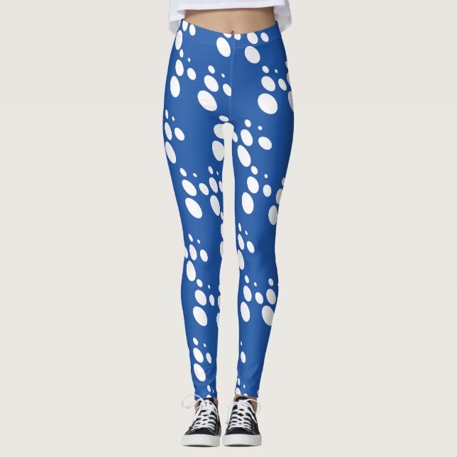 Leggings bleus Designer (Devant)