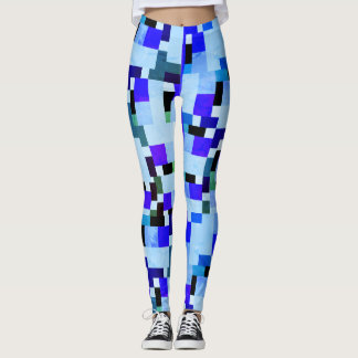 Leggings Blocs bleus