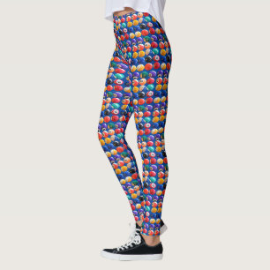 Leggings Blue Eightball, Dames Leging