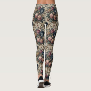 Leggings Blue Moon Grimoire - Gothique Victorien