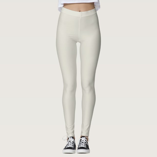 Leggings Boho Beige doux (Devant)