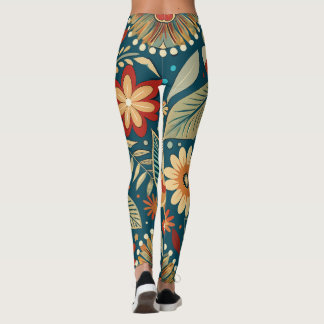 Leggings Boho Botanical