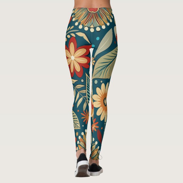 Leggings Boho Botanical (Dos)