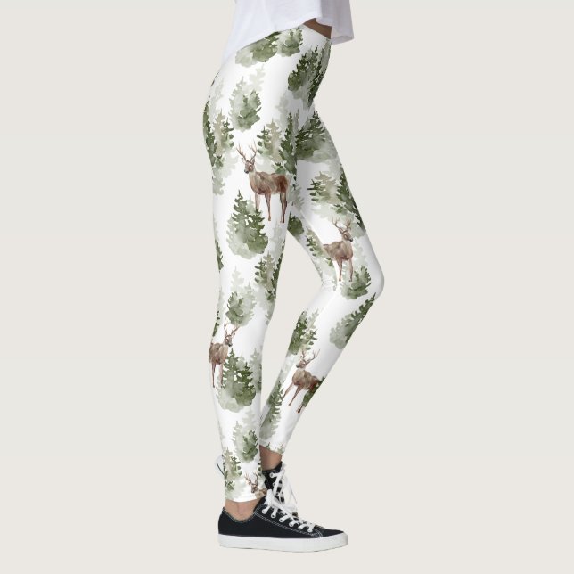 Leggings Bois de cerfs forestiers (Droite)