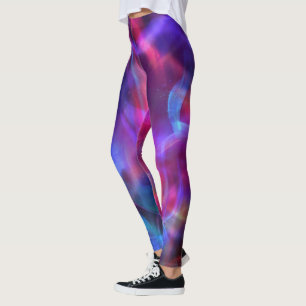 Leggings Bokeh Motif clair coloré