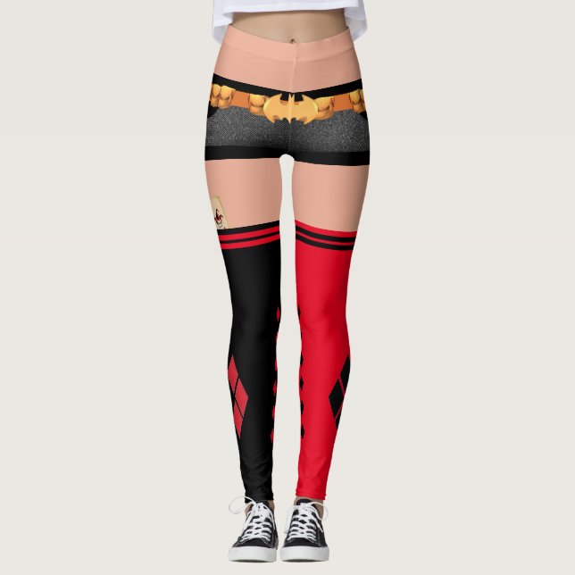 Leggings Bombshell Harley Quinn shorts & cuisses haute chau (Devant)