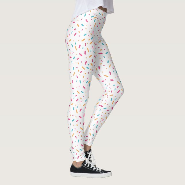 Leggings Bonbons colorés arrosées | Personnalisé (Droite)