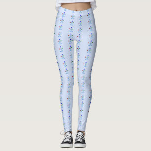 Leggings Bonhomme de neige jongleur Workout Fantaisiste