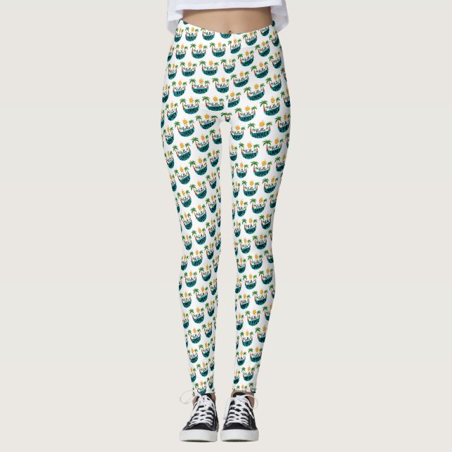 Leggings Bonjour été (Devant)