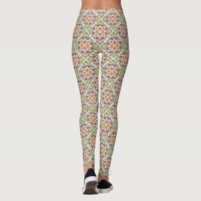 Leggings Botanical Pop - Forest (Dos)