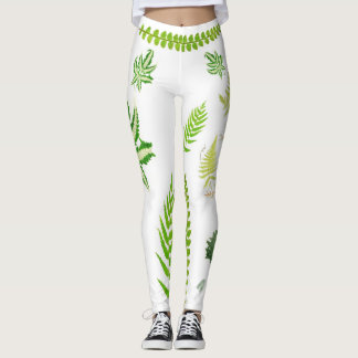 Leggings Botanique British Ferns Design