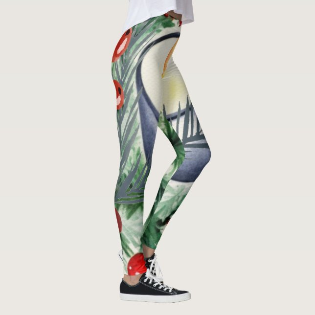 Leggings Bougie de Noël (Droite)