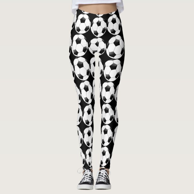 Leggings Boule de football (Devant)