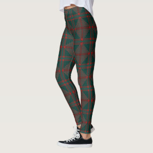 Leggings Boules ou trous noirs à rouges sur l'arrière - pla