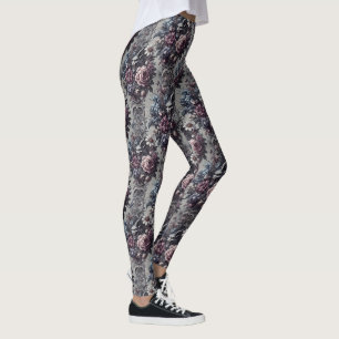 Leggings Bouquet de Baphomet - gothique victorien