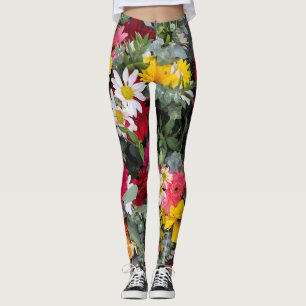 Leggings Bouquet de fleurs
