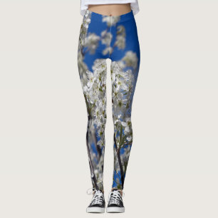 Leggings Bradford Pear Blooms